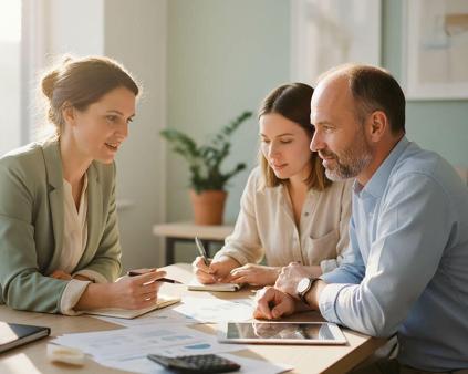 couple avec projet immobilier accompagnée par cerfrance