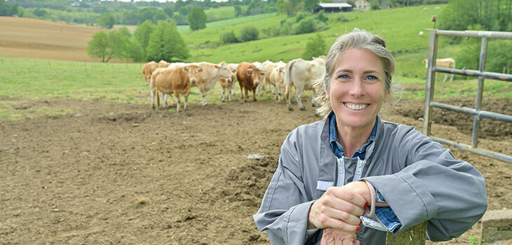 témoignage de Claire, éleveuse, adhérent Cerfrance Mayenne - Sarthe